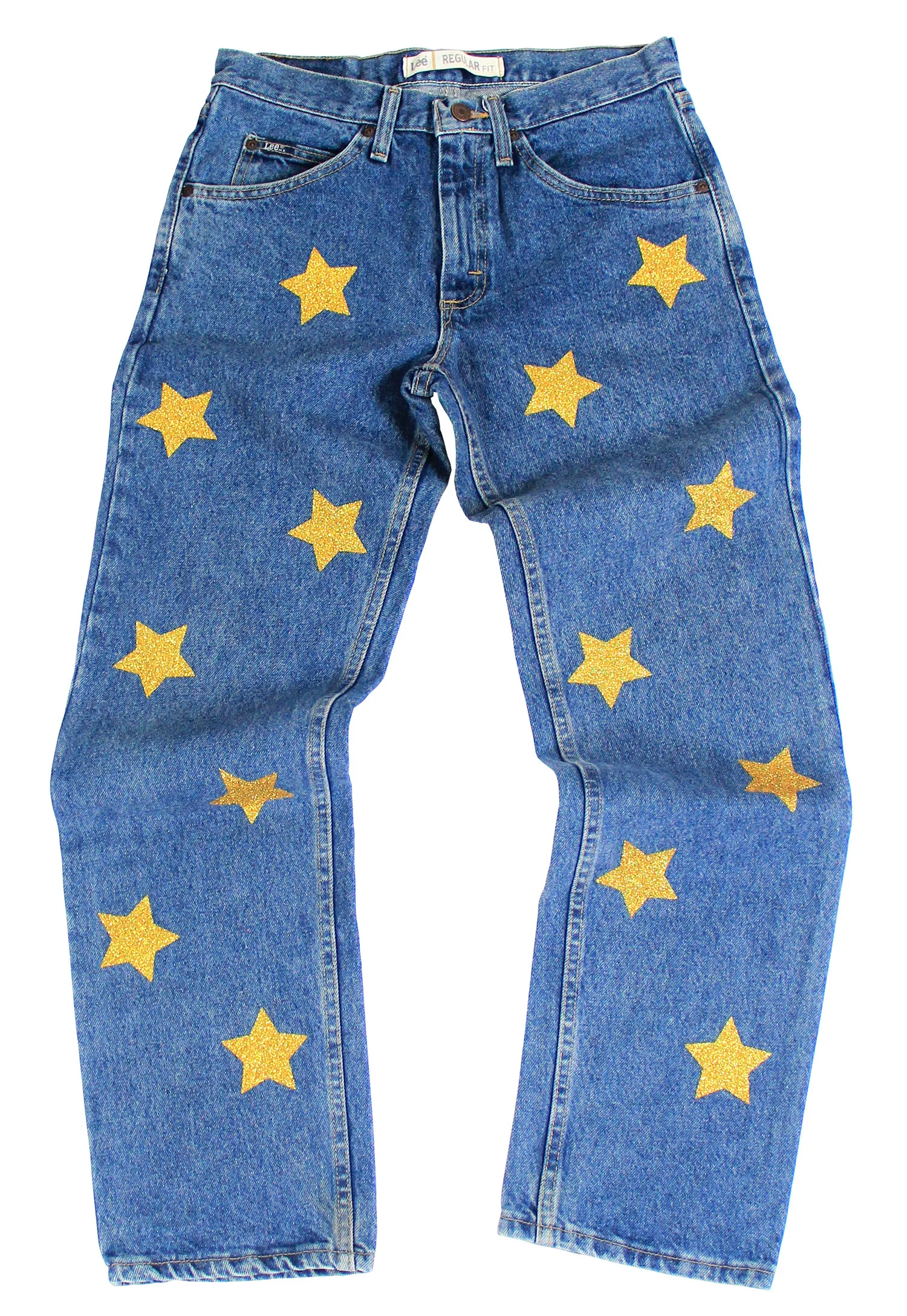 パンツ Cyber Yellow Stars Denim 送料無料】GUAPI CYBER YELLOW STARS DENIM - FIVESTAR